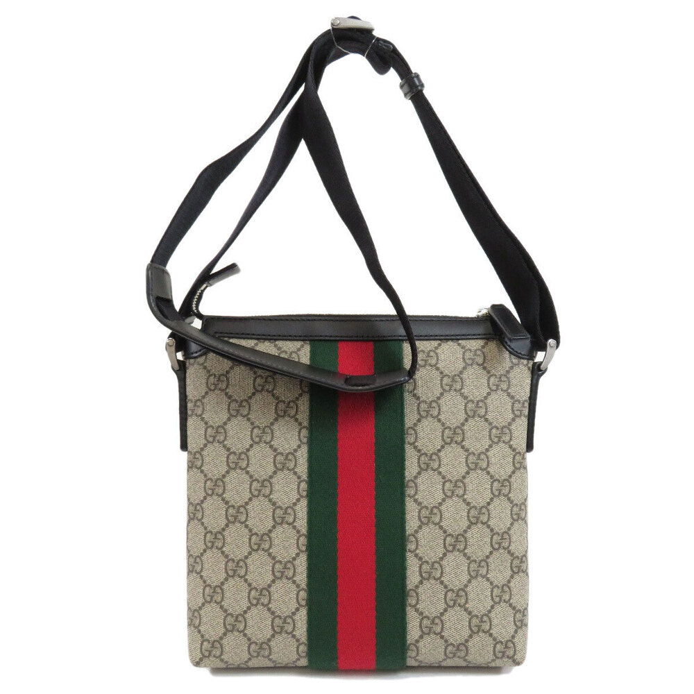 Gucci Messenger Stripe Supreme GG Bag Web Crossbody